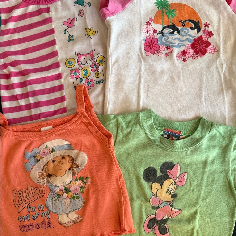 Mix of vintage Disney Kids top